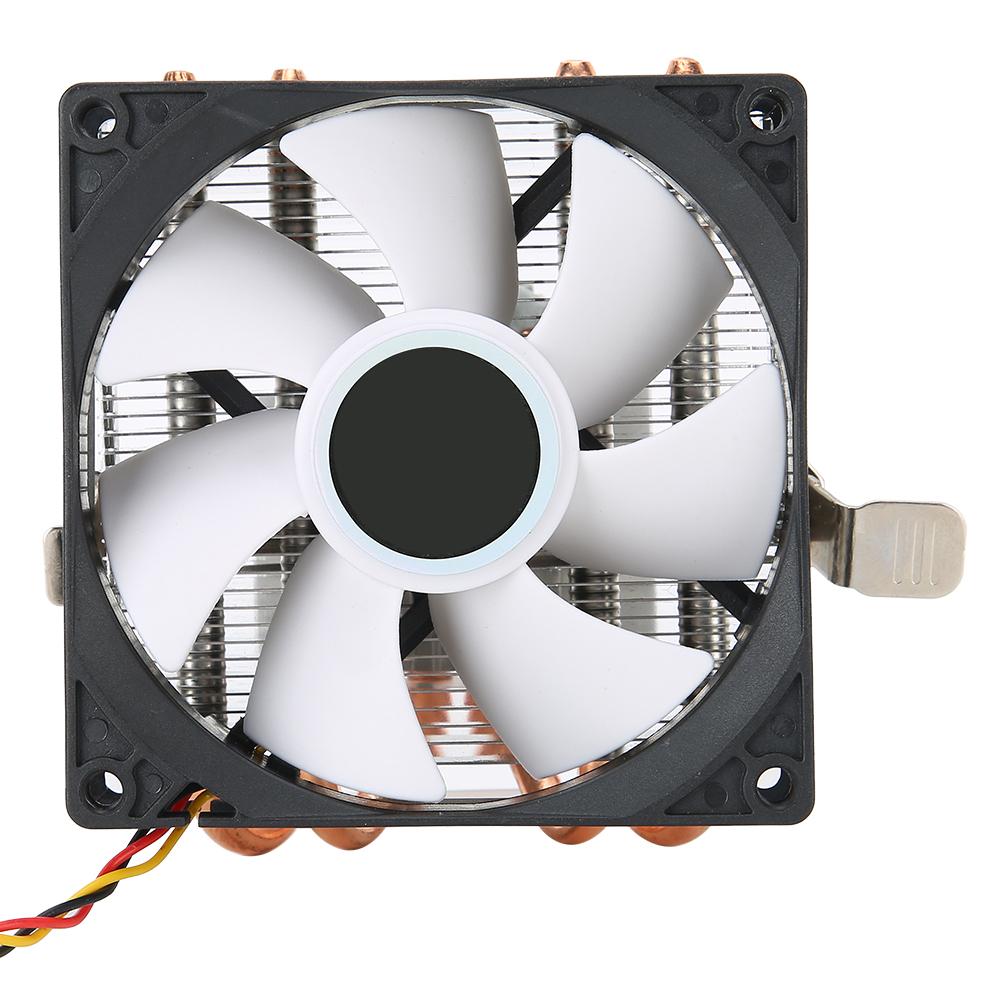 CPU Cooler   Down-Shot 4 Brass Heatpipe General Computer Fan (3pin without light)(Green )