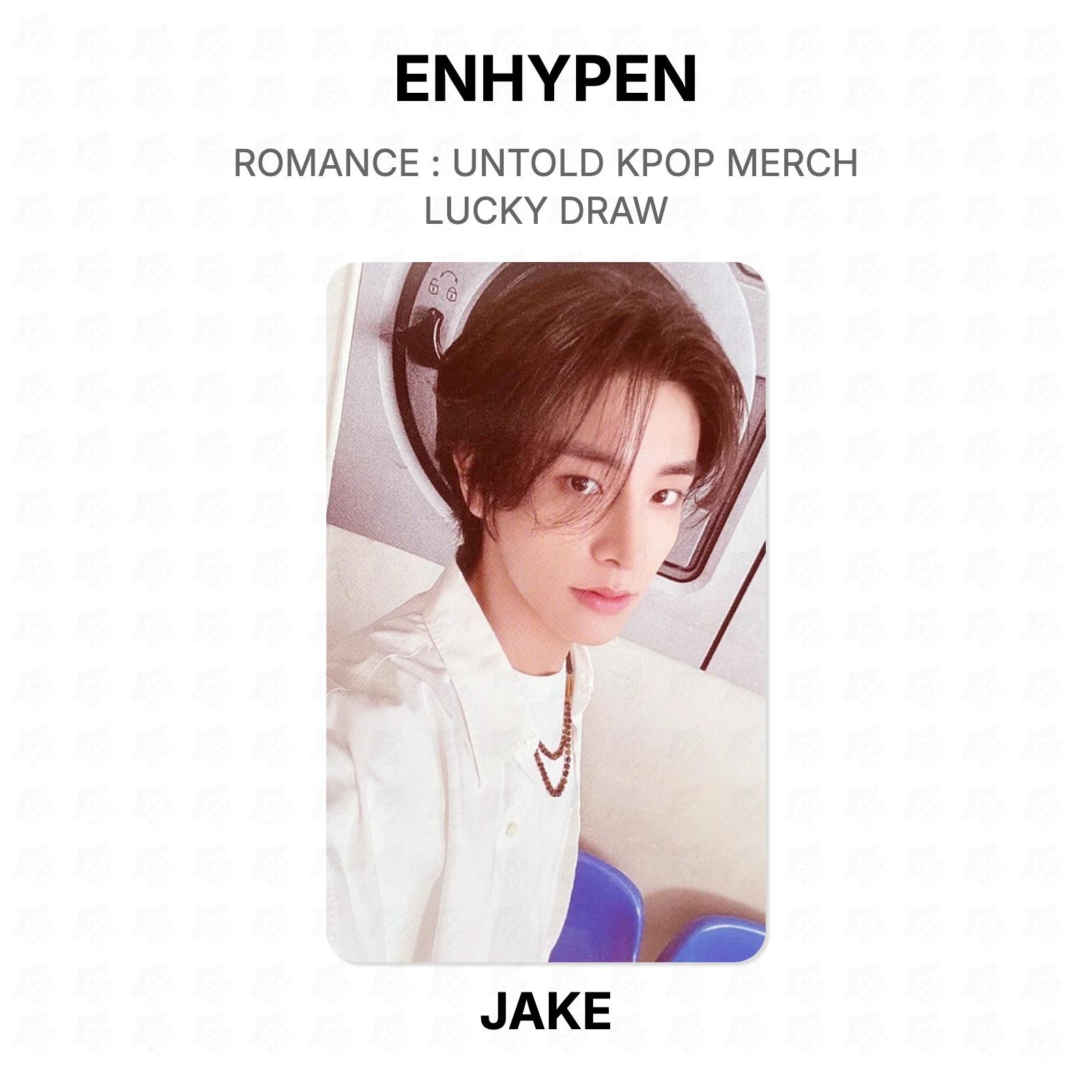 ENHYPEN ROMANCE : UNTOLD KPOP MERCH LUCKY DRAW Official Photocard JAKE