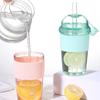 Transparent Clear Tumbler Silicone Cover Iced Coffee Cup Drinkware Suction Cup  Office
