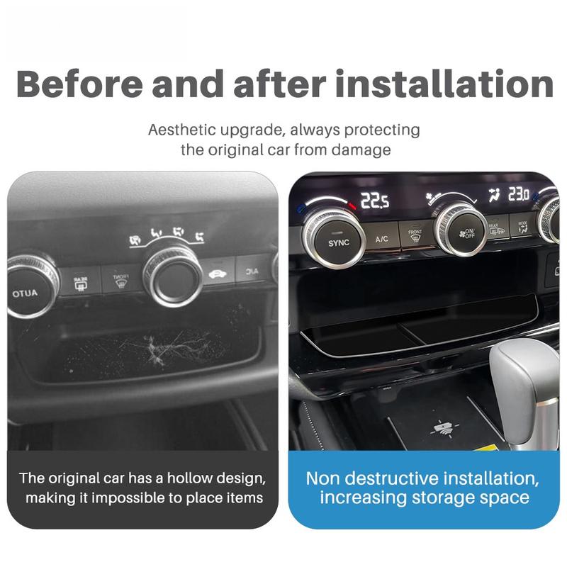 Tapis Central Caché Pour Honda Vezel HRV HR-V 2025 Boîte de Rangement Console Centrale Organisateur Étui Remplacement Accessoires Intérieurs de Voiture