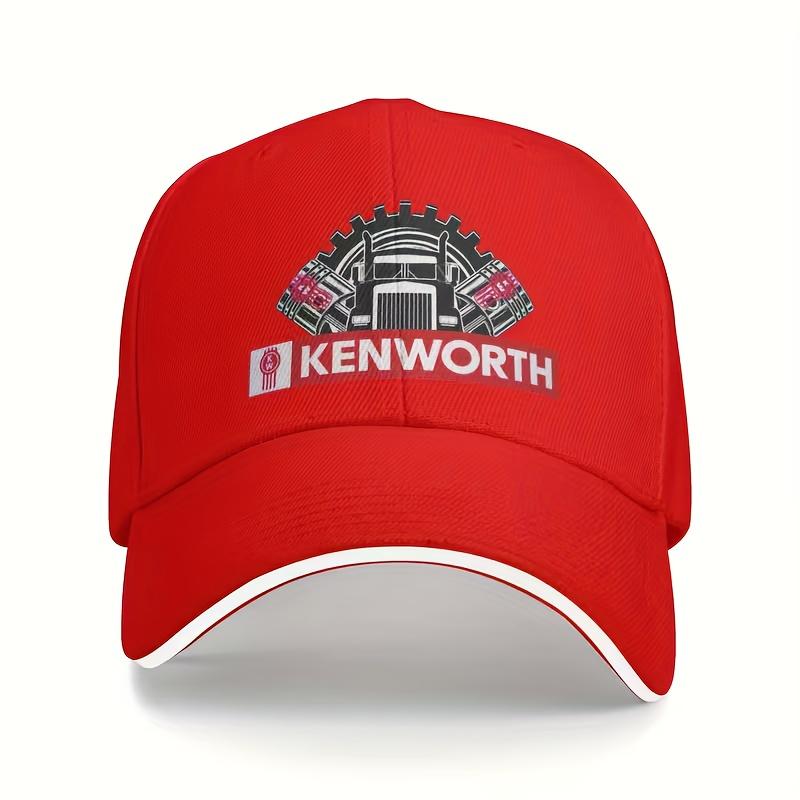Casual Sandwich Cap KENWORTH Unisex Casual Sandwich Baseball Cap  Lightweight 100 Polyesterraduation FatherS Day One Size