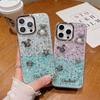 Gradient Glitter Epoxy for IPhone17promax Phone Case Pearl Bear for Apple 16 Flower Star 15