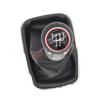 POSSBAY New 5-Speed Gear Shift Knob Gaiter Cover For VW MK4 Golf GTI R32 Jetta Bora 1999-05