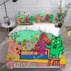 Luxury New 3D Print Game Burrito BisonLauncha Libre Bedding Sets Comforter Quilt Bed Cover Duvet Cover Pillow Case Kids Adult