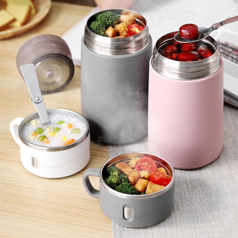 800ml 316 Stainless Steel Vacuum Flask Gift Set Custom Logo Printing Christmas New Year Corporate Present