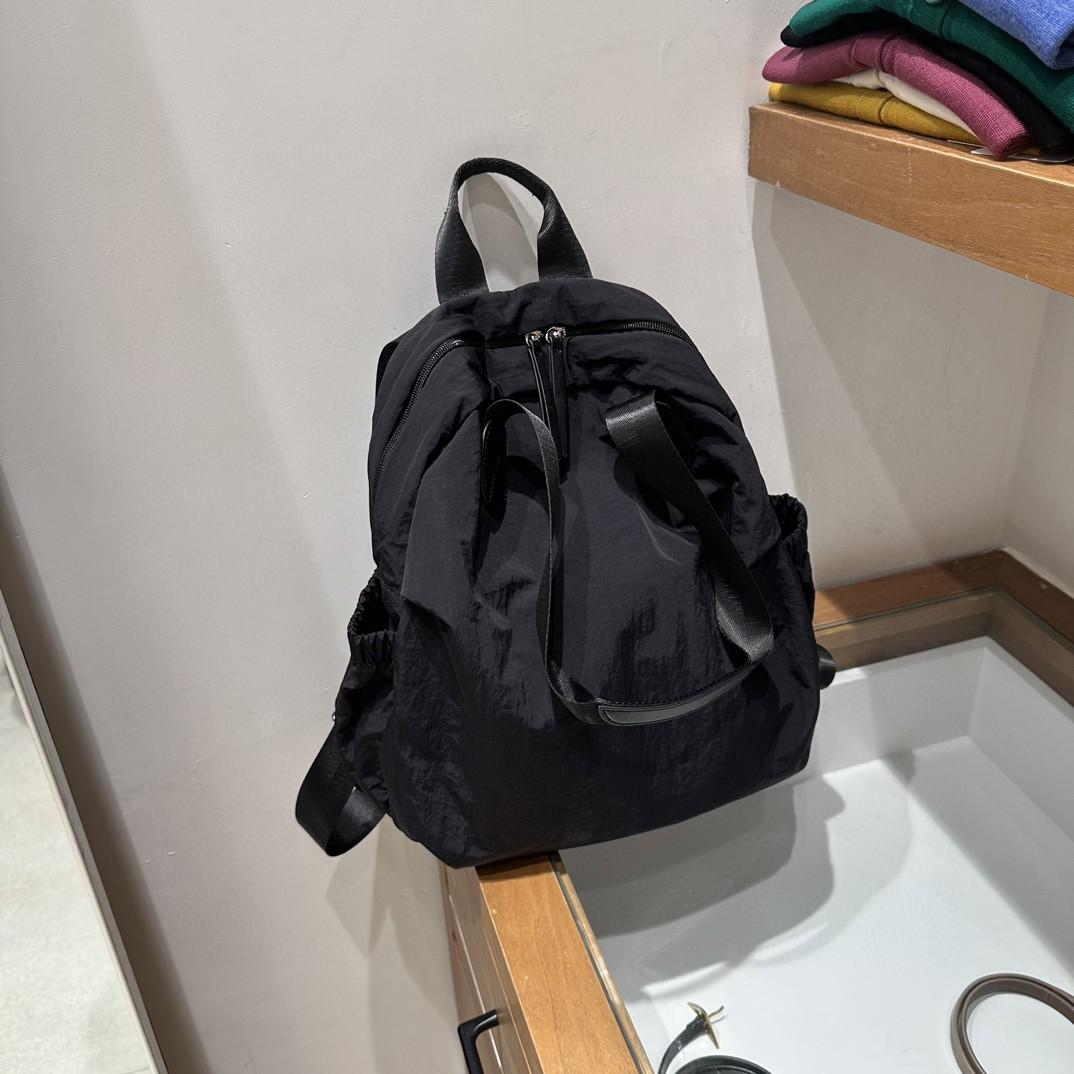 2024 Summer New Niche High-End Backpack Large Capacity Multifunctional Simple Casual College Backpack