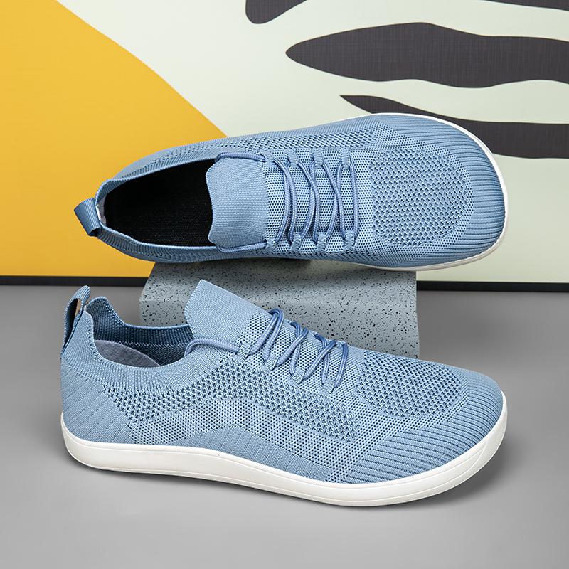 Fashion Wide Toe Barefoot Shoes for Men Women Casual Breathable Sports Shoes Man Lace Up Walking Men Shoes Non Slip Running Shoes