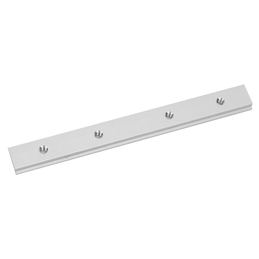 200mm Aluminum Alloy T Slot t track Miter Track Jig Fixture Woodworking Tool (M6)
