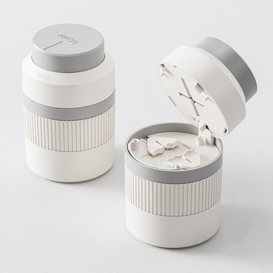 3-v-1 Řezačka na pilulky 1/4 1/2 Dělič pilulek s úložným prostorem Drtič pilulek Přenosný organizér na tablety pro malé nebo velké pilulky Domácí cestovní použití