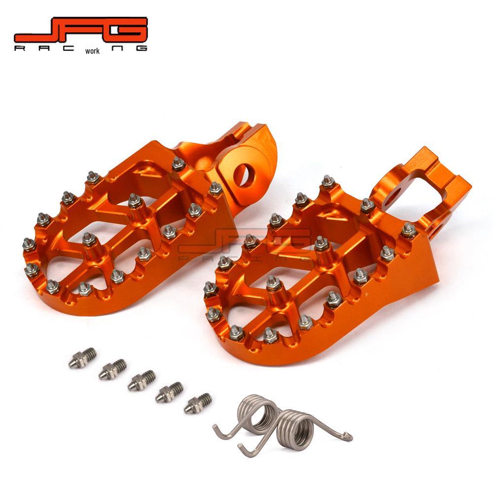 Aluminum Alloy Footpegs for SX125/250 SXF/XCF/250/350/450 Off-Road Motorcycles
