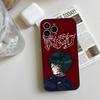 Maki Zenin Jujutsu Kaisen Anime Phone Case Black Silicone Soft Shell For IPhone 17 16 15 14 13 12 11 Air Pro Max Plus Hot Sale