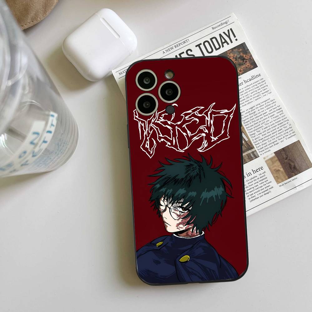 Maki Zenin Jujutsu Kaisen Anime Phone Case Black Silicone Soft Shell For IPhone 17 16 15 14 13 12 11 Air Pro Max Plus Hot Sale