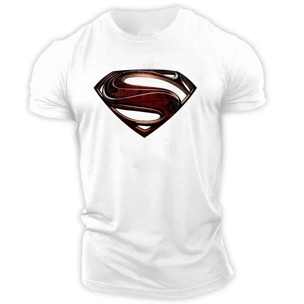 Summer Casual Outdoor Sports Style 2D Cartoon Print Men S Short Sleeve Crewneck L
