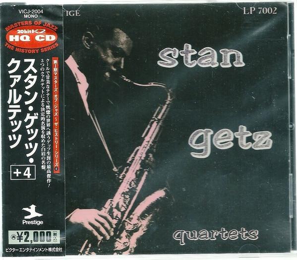 

CD STAN GETZ Stan Getz Quartets VICJ2004 Prestige 1996 Japan Jazz Used