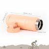GRANDTIES Vacuum Insulated Stainless Steel Wide Mouth Water Bottle, 709ml, with Two Lids, Direct Drinking, Keeps Hot or Cold Water Hot for 12 Hours, K
