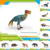 Prehistoric Animal Mammoth Saber Toothed Tiger Pvc Model Set For Kids Collectors Display Aquarium Decor