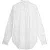 Calvin Klein Cotton Commuter Label Loose Workplace White Shirt Women Shirts Moonlight-White J224436