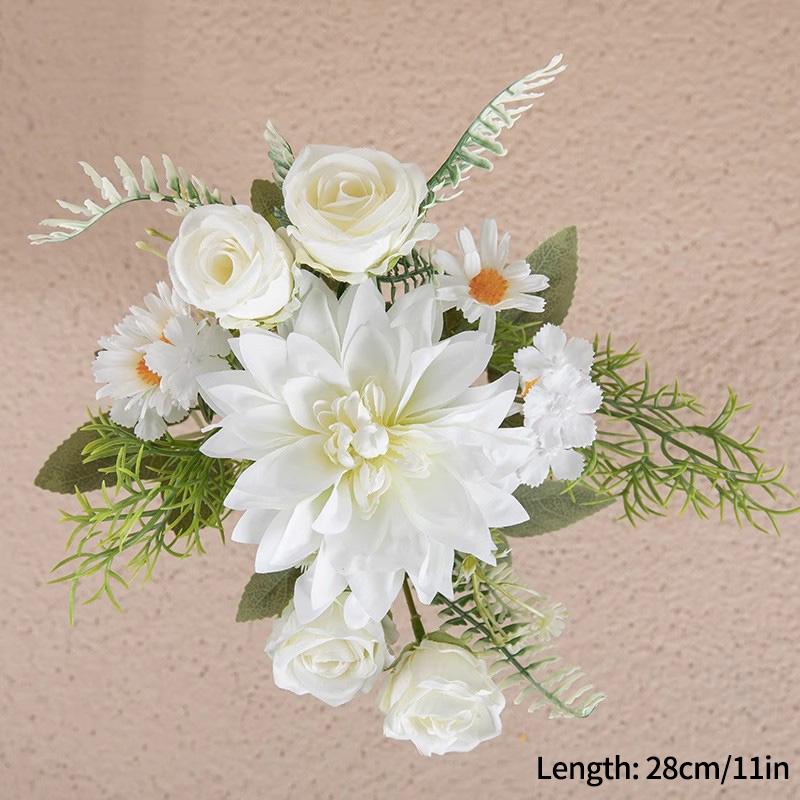Decorative Artificial Flowers Fake Flower Decoration Home Artificial Plants Accessorie Wedding Decor Desk Accessorie Home Decor
