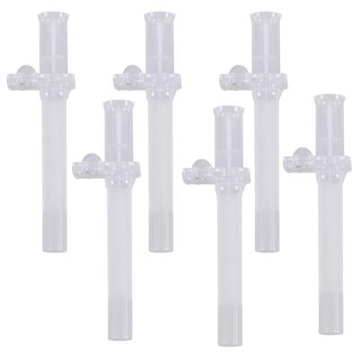 6Pcs Water Cup Drinking Nozzles Universal Silicone Replacement Straws Reusable Bottle Straw for Fitness Enthusiasts