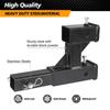 Double Dual Hitch Extension With Bolt Nut Kit Fits For 2" Extender To 10" Max Length Adjust 7-1/2 Inch Riser or Drop 4,000 Lbs