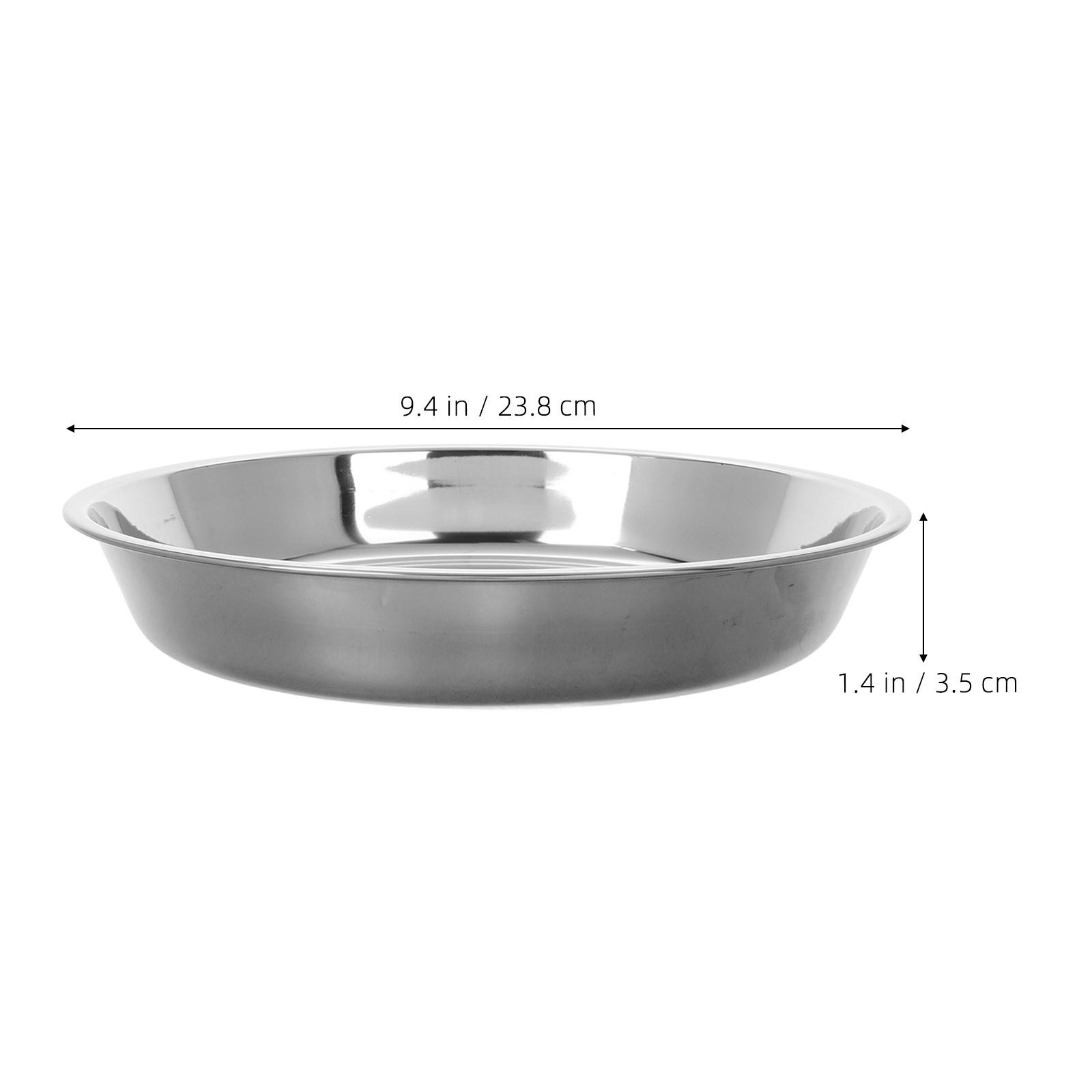 

Round Stainless Steel Korean Bbq Grill Pan Charcoal Pan Ash Catcher Large Capacity Portable Foldable for Outdoor Grilling серебряный