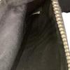 Used 180053 PRADA Prada leather bi-fold long wallet black black