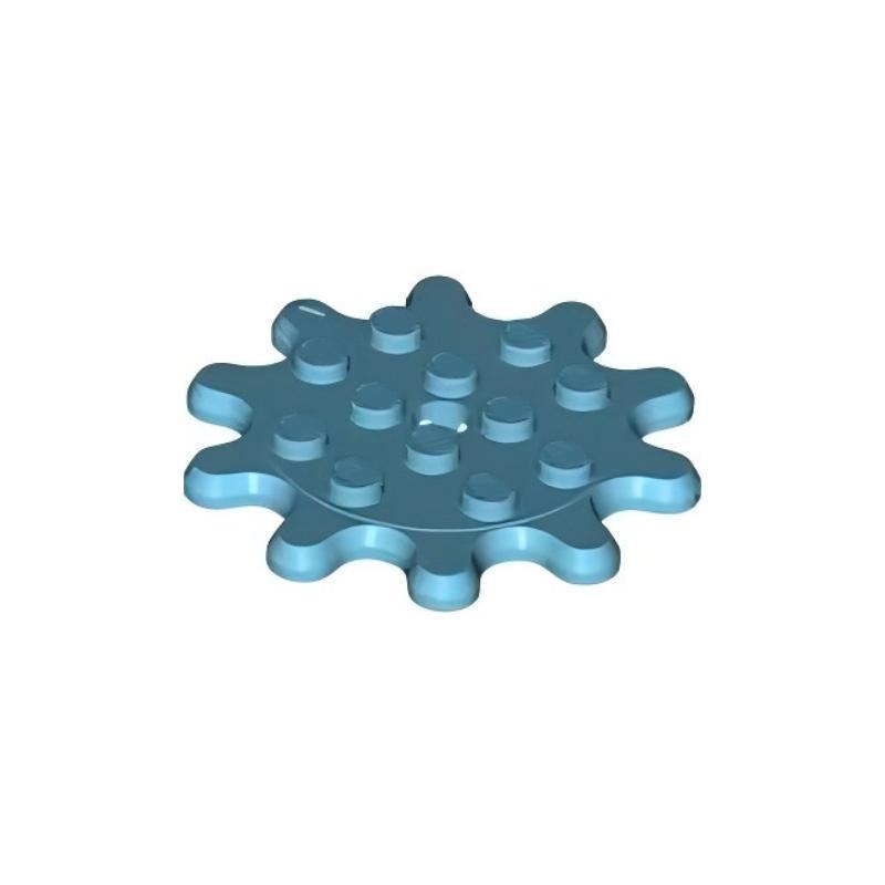 50g 10-Tooth Gear Turntable Plate 4x4 MOC Building Block Parts 35443 Standard