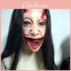 Scary Latex Halloween Ghost Mask For Cosplay Terrifying Haunted House Props