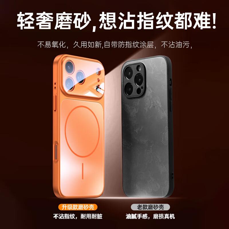 Full Lens Coverage Apple iPhone 17 Pro Case Magsafe Magnetic Matte Slim Shockproof Fashionable Unisex New Model