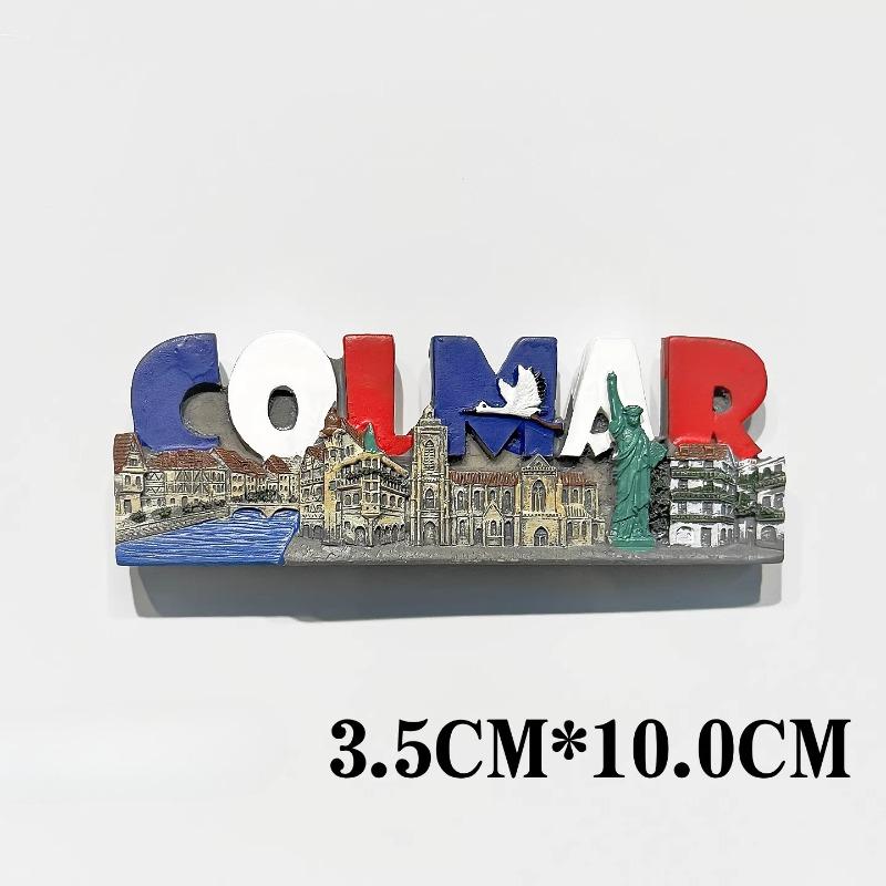

France Fridge Stickers Paris Travel Souvenirs Menton Colmar Chambery Nice Fridge Stickers Birthday Gifts Home Decoration