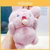 Little Panda Rabbit Surprised Expression Spitting Bubbles Cartoon Plush Pendant
