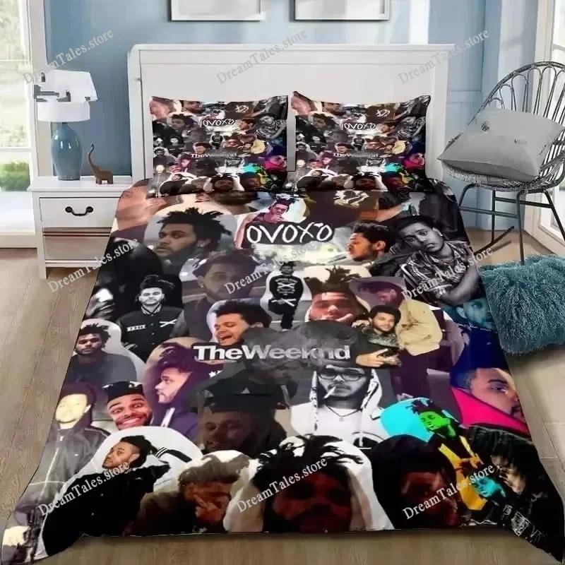 Singer XO The Weeknd Bedding Sets Exquisite Bed Supplies Set Duvet Cover Bed Comforter Set Bedding Set Children Birthday Gift369