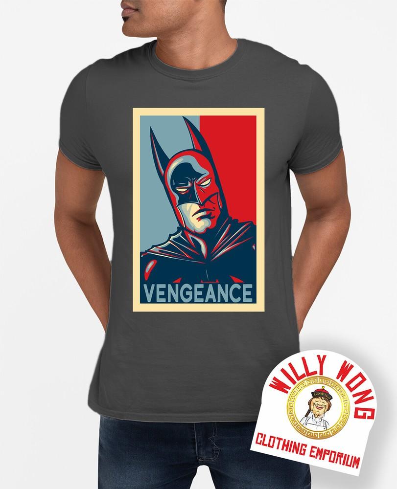 

Vengeance T-Shirt Movie Retro Batman Classic Original Sci Fi Dark Side Rebel Tee Unisex T-Shirt S