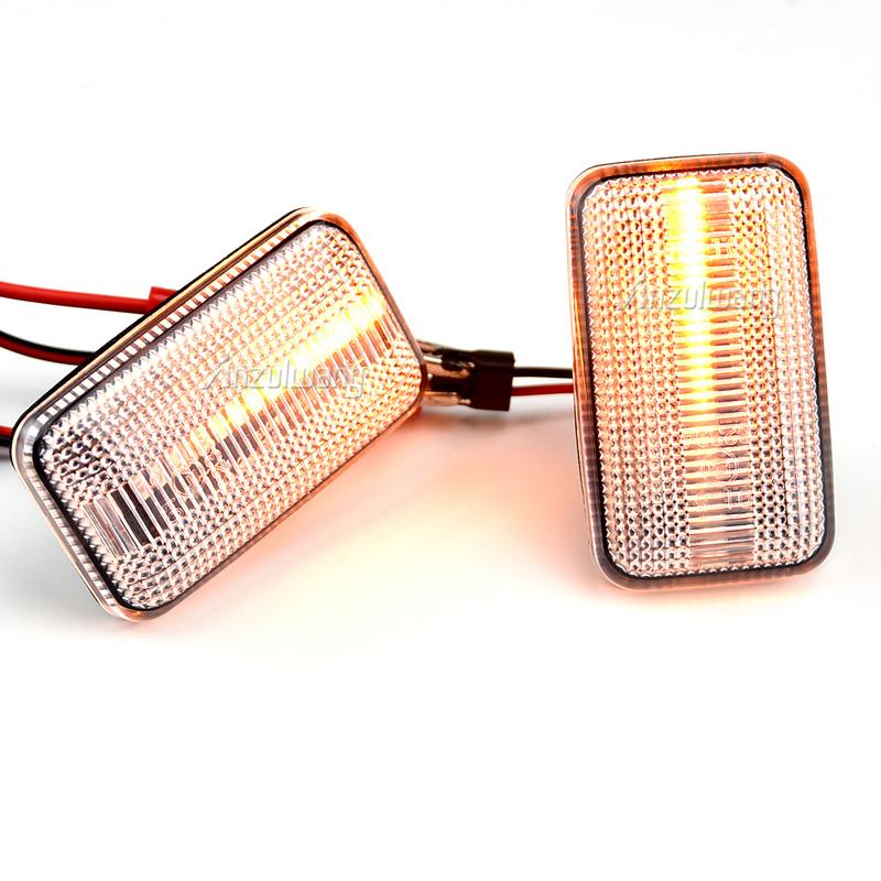 For Porsche 911(930 Type)911 Carrera 2/4 964 993 924/924S 944 959 968 Dynamic LED Side Turn Signal Marker Light Lamp Blinker
