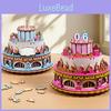Cake Music Box 3d Wooden Puzzle Educational Toy For Boys And Girls