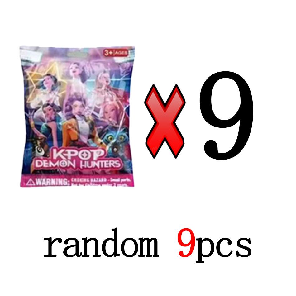 Anime Kpop Demon Hunters blind box Action Figure Ranimeumi Mira Zoey Sussy Phone Decor Model for Kids gift