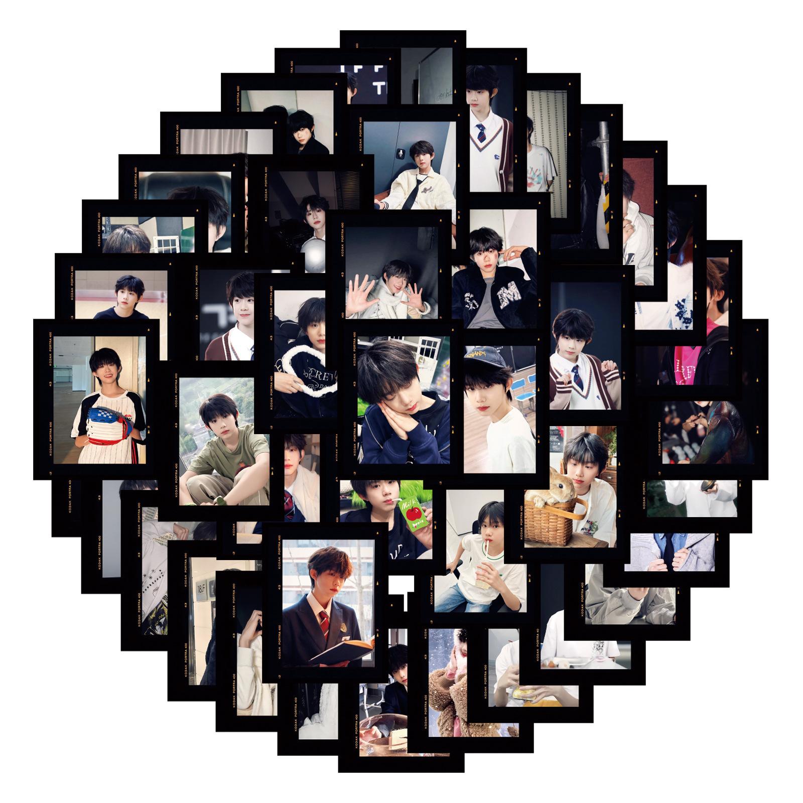 

64 Фотографии Чэнь Ихэна Пианино 4-открытки Граффити Наклейки Декоративный Самокат Водяная чашка DIY Наклейки для личности