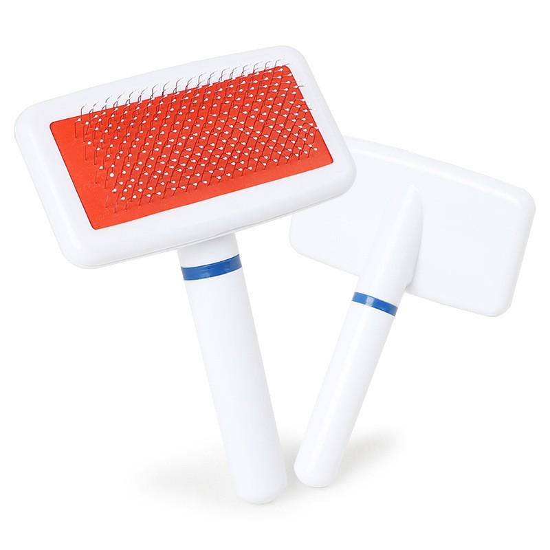 Multi-Purpose Flea Comb for Dogs and Cats - Fine-Toothed Plastic & Steel Needle Design