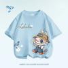 Labubu Trendige Kinder Kurzarm Sommer T-Shirts für Kleine und Mittelgroße Jungen und Mädchen