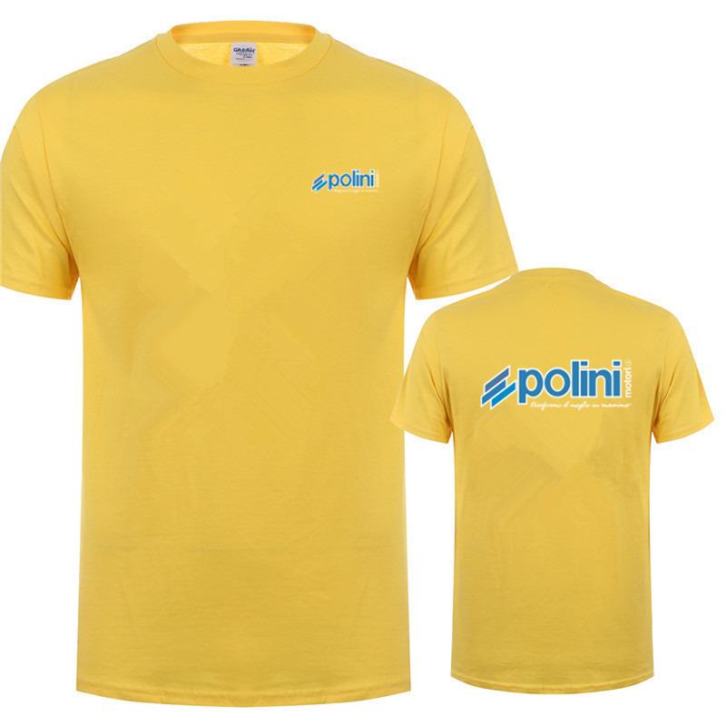 Polini T Shirt Men Women Polini Scooter Racing Performance Parts Tees Shirt Short Sleeve Unisex Man Clothes Tops LH-473