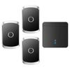 Wireless Long-Range Remote Doorbell with Large Button for Elderly - One-to-Three Units