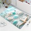 Rendering Flower Toilet Decorative Floor Mat Absorbent Bathroom Floor Mat Diatom Mud Floor Mat Absorbent Floor Mat Toilet