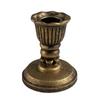 French Style Candle Holder Vintage Taper Holder, Nostalgic Resin Candlestick Decorative Soft Decoration Accessories Stand for Wedding Party