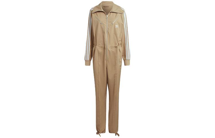 Adidas Originals PARLEY BOILERSUIT Jumpsuit Women s Light Khaki HD2518 S