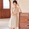 Aishangchen Summer 2024 Waist-Slimming Bowknot Dress - Women's Stylish Skirt