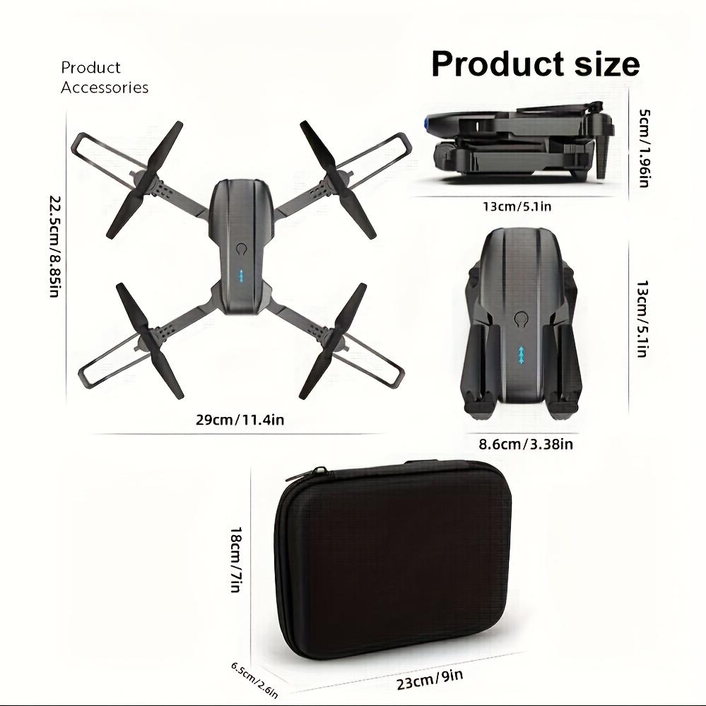 E99 drone is equipped with dual cameras, mobile application control, indoor flying toys, Halloween/Christmas/New Year gifts