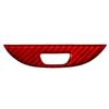 Fit For BMW X5 E53 2000-06 Red Carbon Fiber Arm Rest Handle Cover Trim Sticker