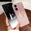 Couple Phone Case For Xiaomi Redmi Turbo 5 /Xiaomi Poco X8 Pro 5G Lucky Letter Flower Pattern Clear TPU Anti-scratch Soft Casing