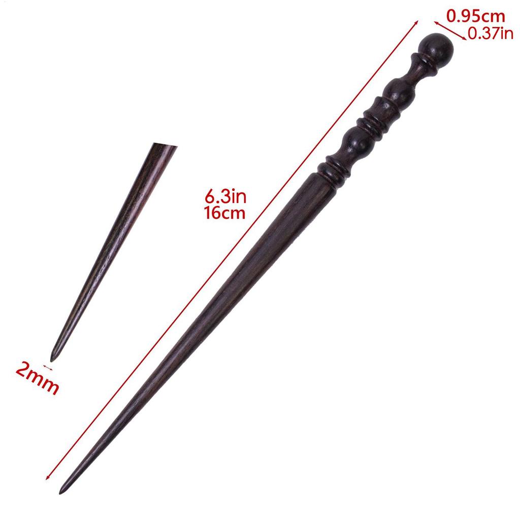 Stiletto For Sewing Needlework Laying Tool Stiletto Handheld Fabric Crafts Aid Padauk Wood Thread Guide For Embroidery Studio