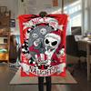 Nightmare Before Christmas Printing Flannel Blanket Bedroom Sofa Camping Warm Blanket Gifts for Family and friends-MJ009